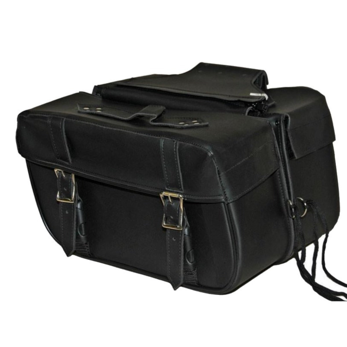 Vance Leather 2 Strap Saddle Bag with Carry Conceal Pocket