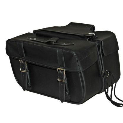 Vance Leather 2 Strap Saddle Bag with Carry Conceal Pocket