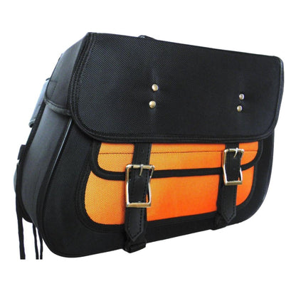 Vance Leather Medium Slant Textile Saddle Bag