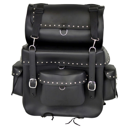 Vance Leather Large Sissy Bar Travel Pack