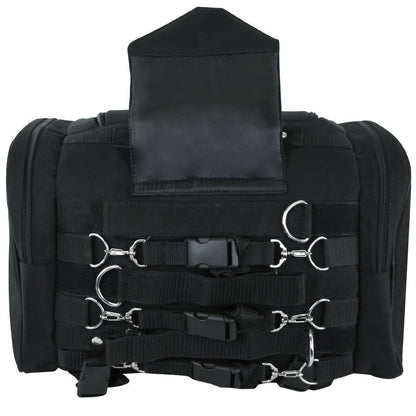 Vance Leather Medium Textile Trunk Bag