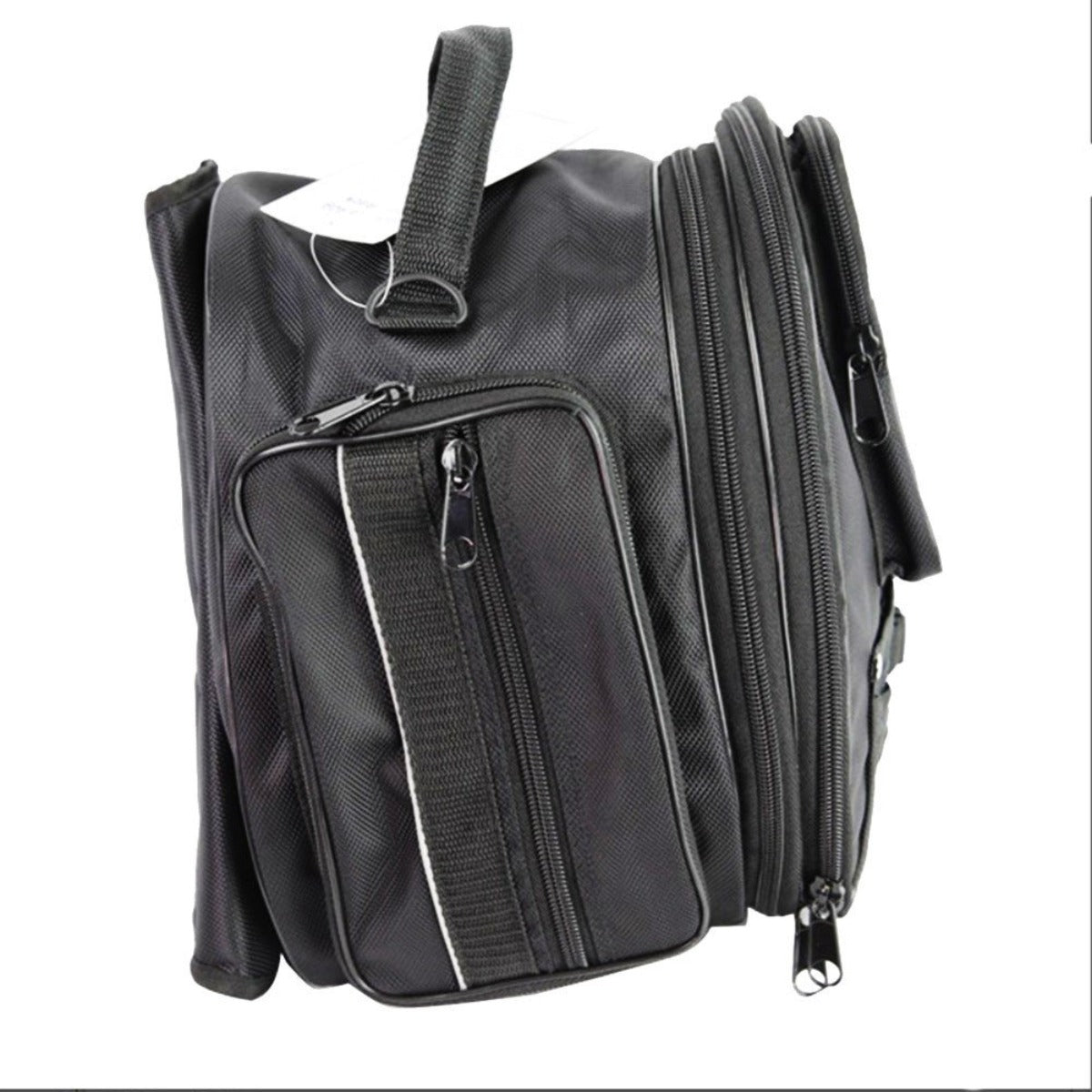 Vance Leather Medium Magnetic Expandable Tank Bag with Cell Phone Pocket