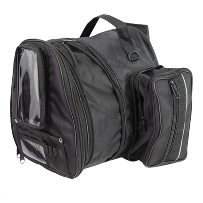 Vance Leather Medium Magnetic Expandable Tank Bag with Cell Phone Pocket