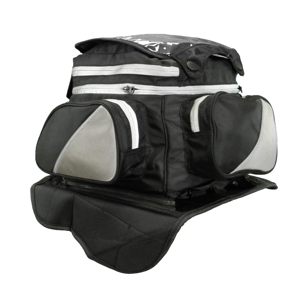 Vance Leather Large Magnetic Tank Bag with Map Pocket