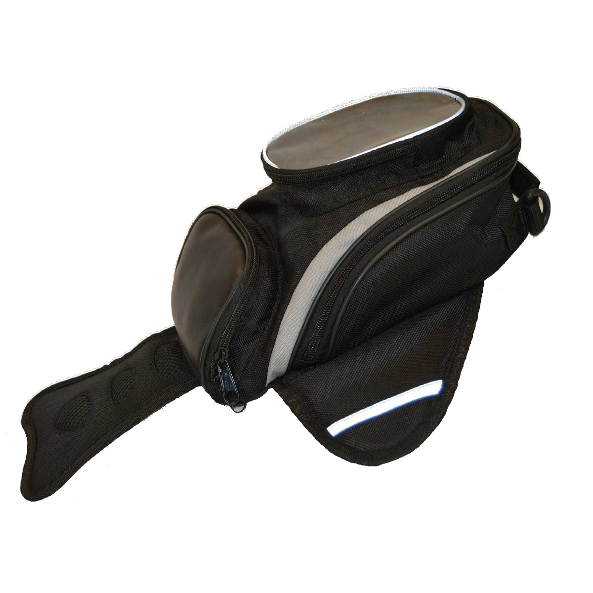 Vance Leather Magnetic Tank Bag with Cell Phone Pocket