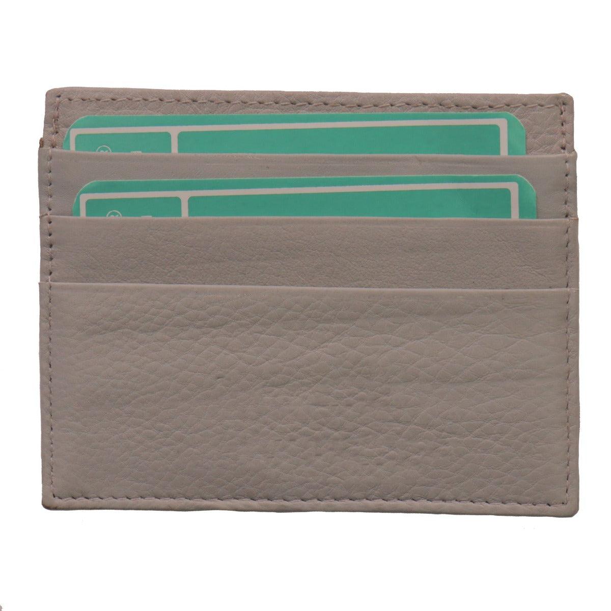 Hot Leathers Grey Credit Card Holding Wallet - American Legend Rider