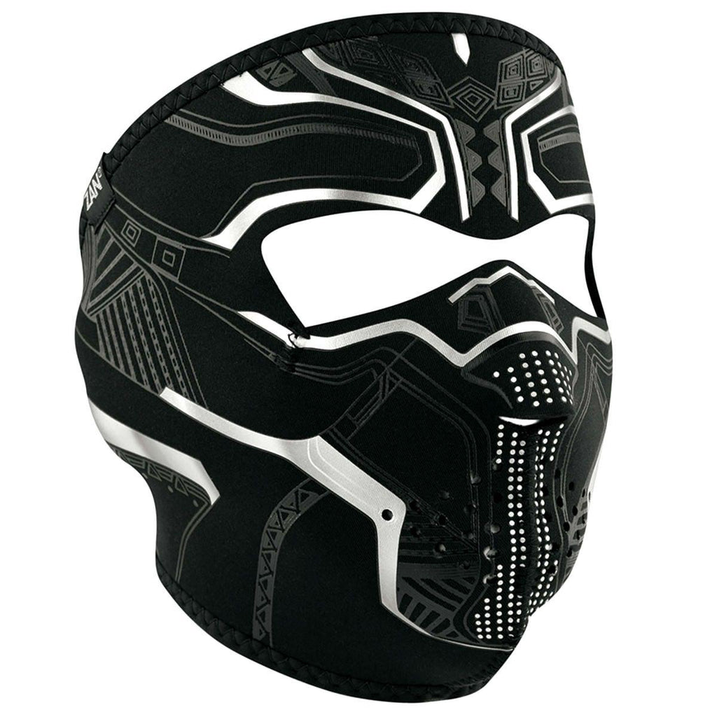 ZANheadgear® Neoprene Protector Full Face Mask, OSFM, Black/Gray/White