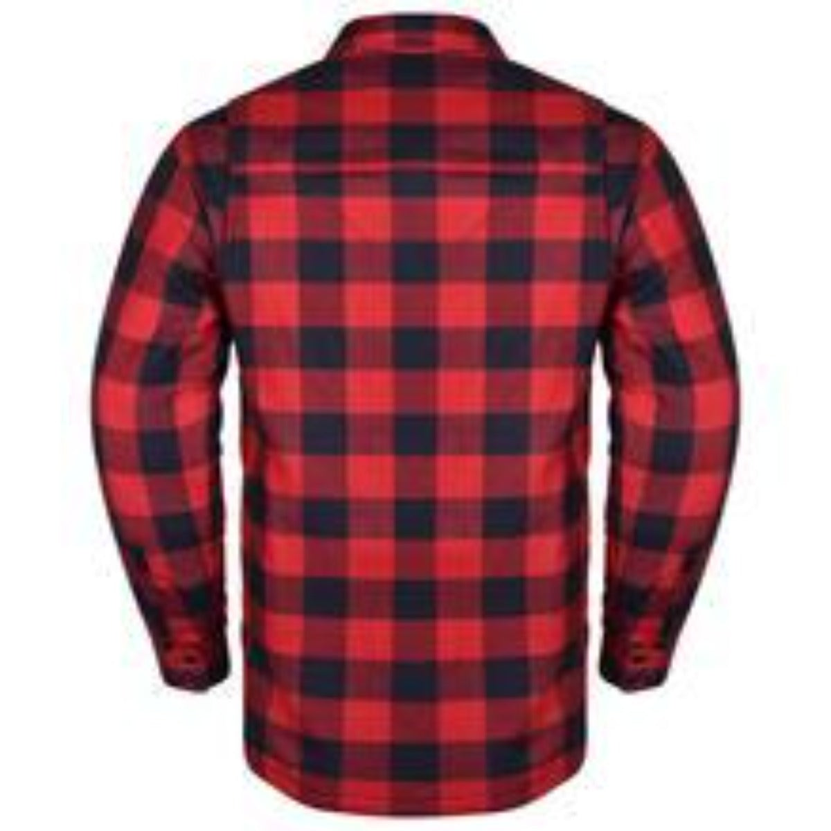 Vance Leather Plaided Riding Shirt w/ Kevlar, Waterproof Zippers & C.E. Armor