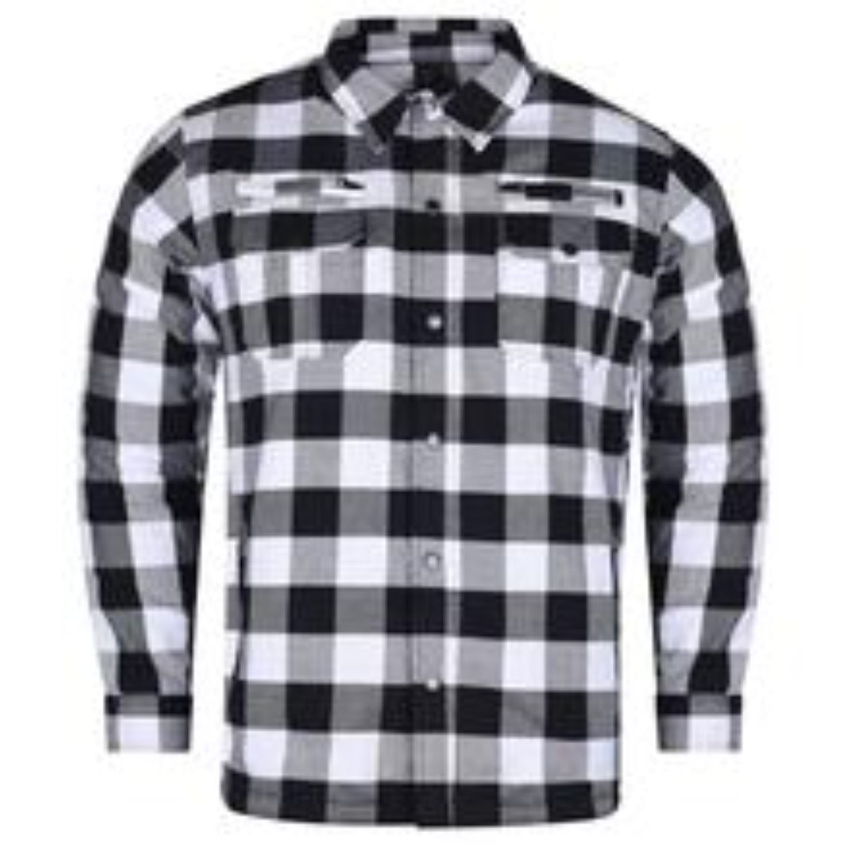 Vance Leather Plaided Riding Shirt w/ Kevlar, Waterproof Zippers & C.E. Armor