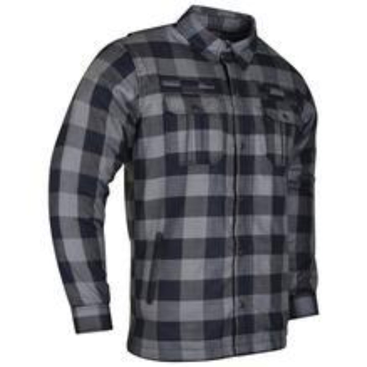 Vance Leather Plaided Riding Shirt w/ Kevlar, Waterproof Zippers & C.E. Armor