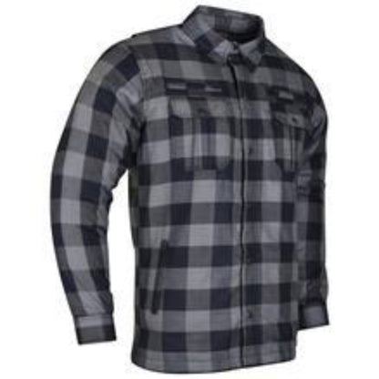 Vance Leather Plaided Riding Shirt w/ Kevlar, Waterproof Zippers & C.E. Armor