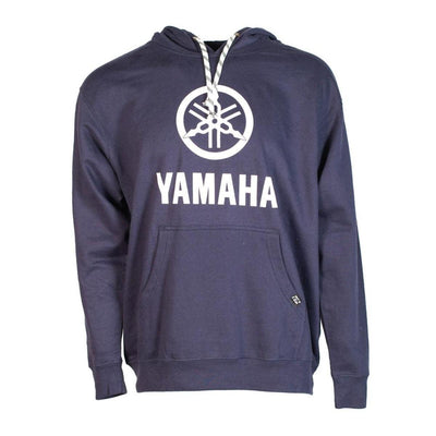 Factory Effex Men's Yamaha Stack Pullover Hoodie, Navy Blue - American Legend Rider