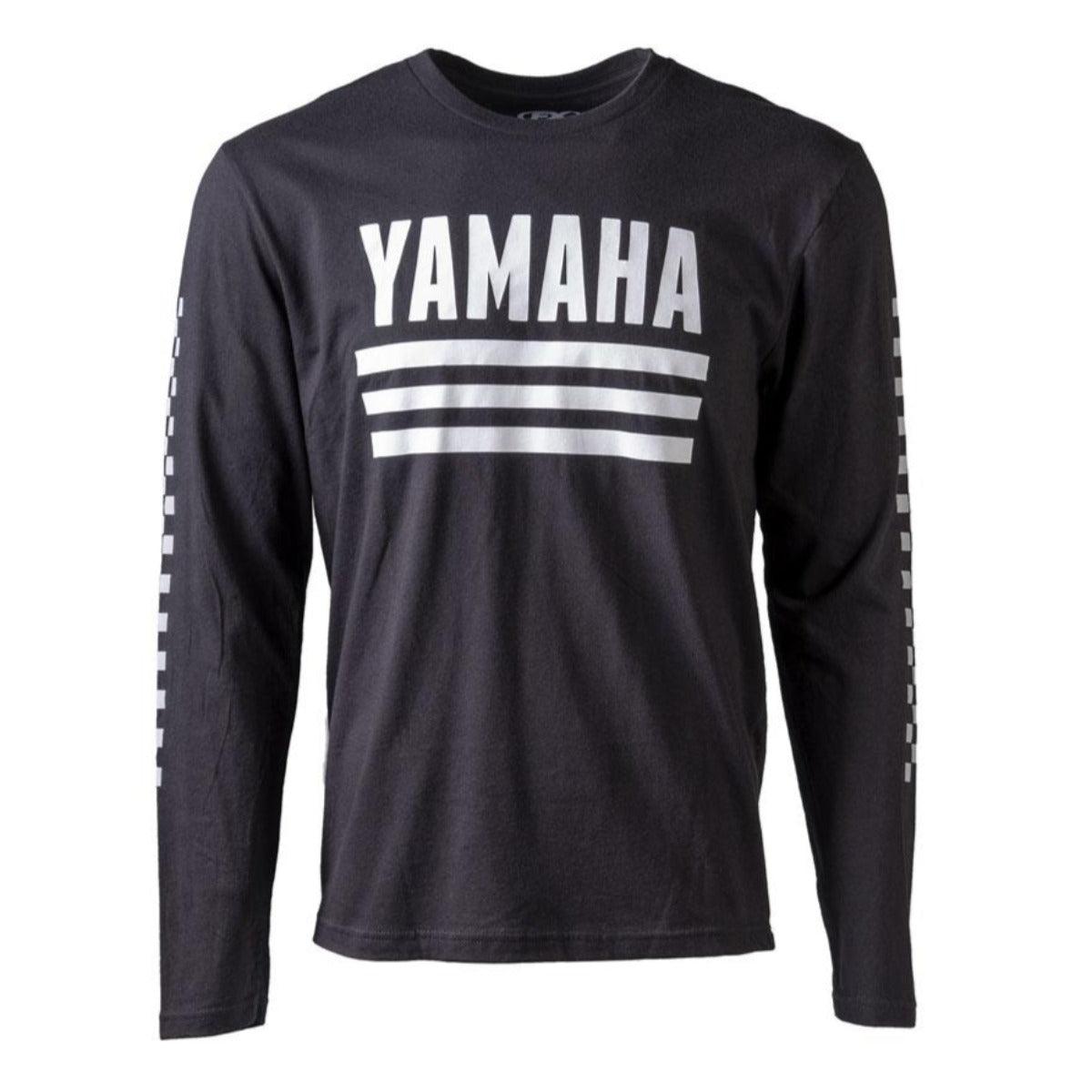 Factory Effex Men's Yamaha Racer Long Sleeve Shirt, Black - American Legend Rider