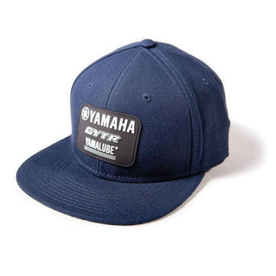 Factory Effex Yamaha Team Snapback Hat, Navy Blue - American Legend Rider