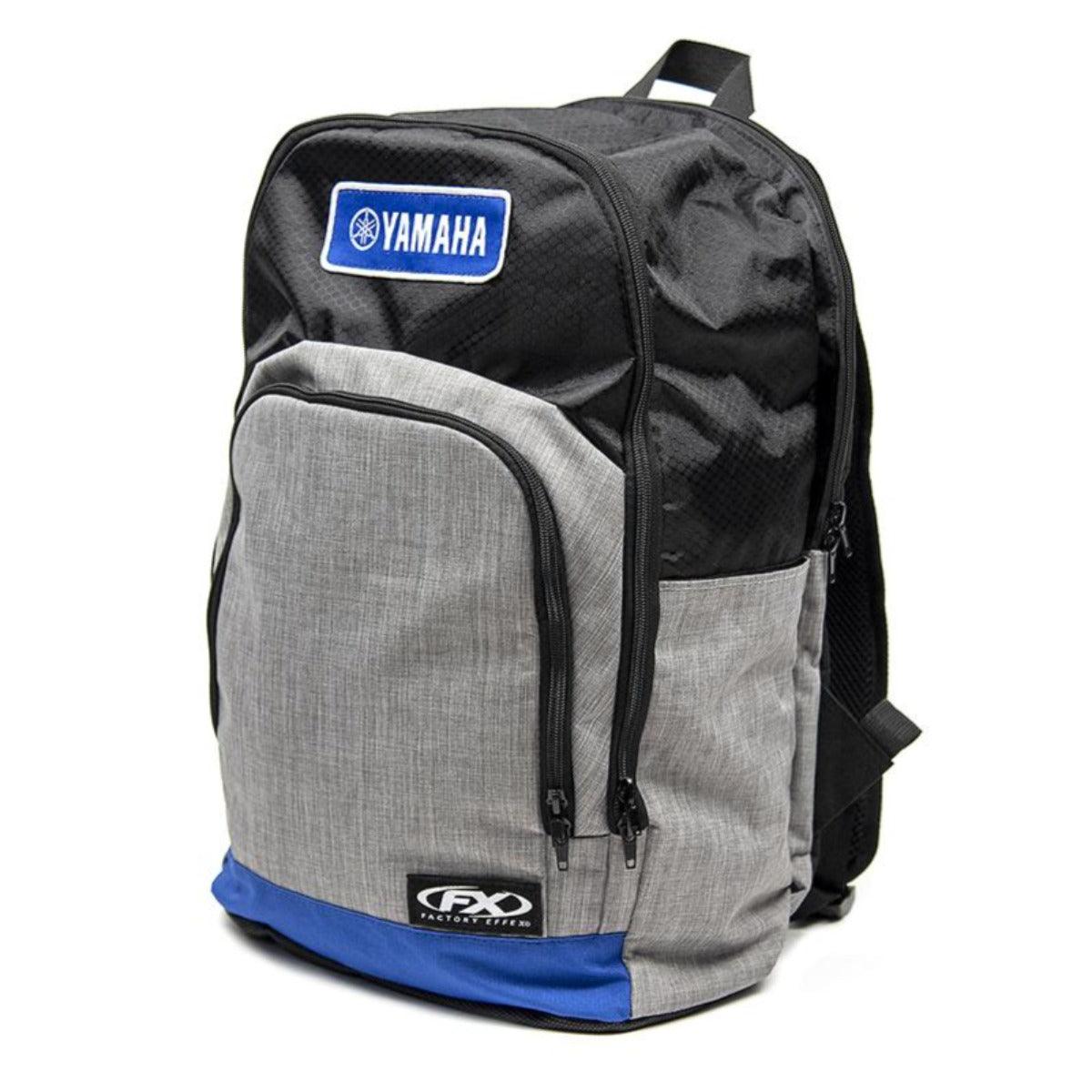 Factory Effex Yamaha Standard Backpack, Gray/Blue - American Legend Rider