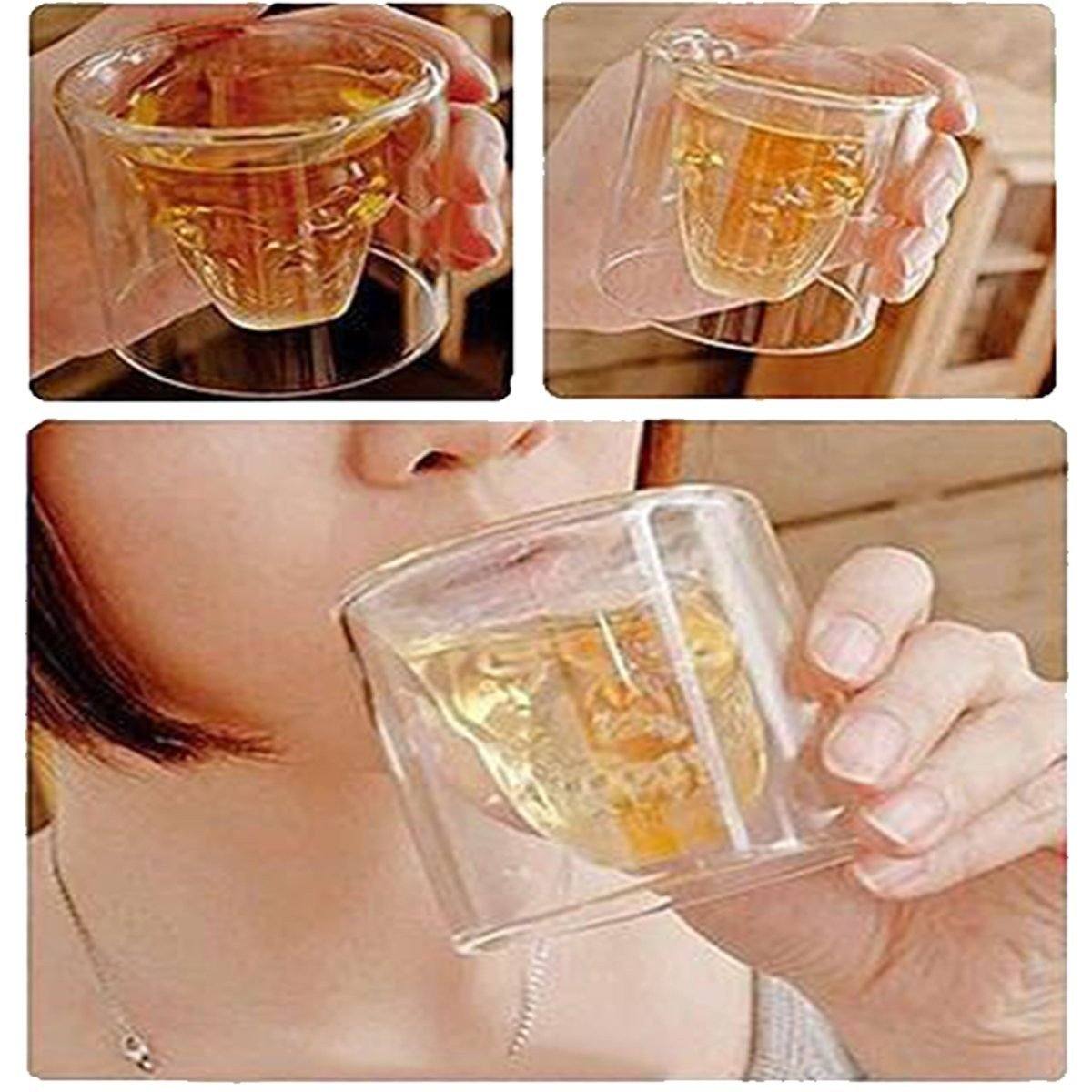 Skull Head Shot Glass