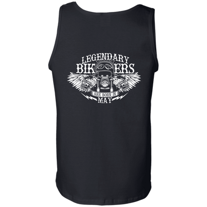 Bikers Born in May T-Shirt - American Legend Rider