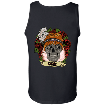 Vintage Floral Skull T-Shirt (Female) - American Legend Rider