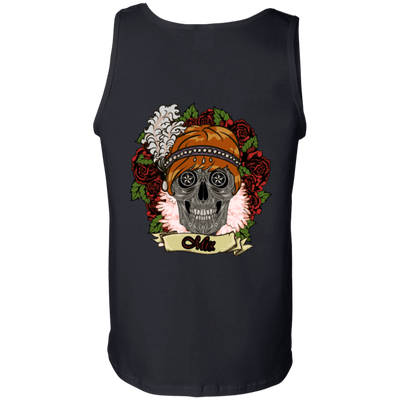 Vintage Floral Skull T-Shirt (Female) - American Legend Rider