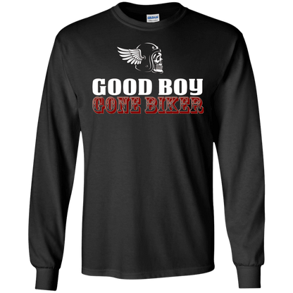 Good Boy Gone Biker T-Shirt & Hoodies - American Legend Rider