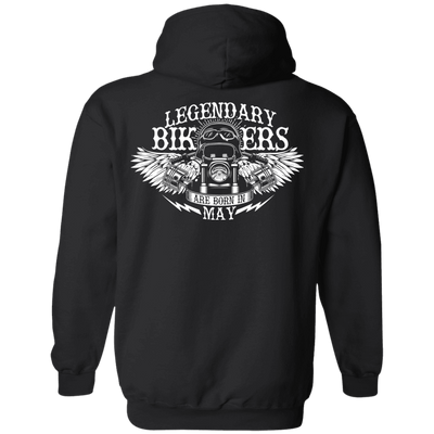 Bikers Born in May T-Shirt - American Legend Rider