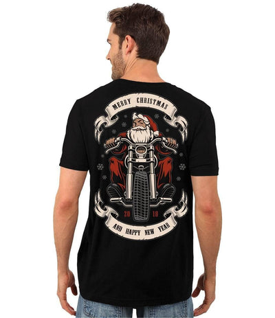 Santa Biker T Shirt 2018 & Hoodies - American Legend Rider
