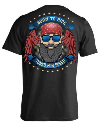 Men's "Born To Ride, Tuned For Speed" T-shirt