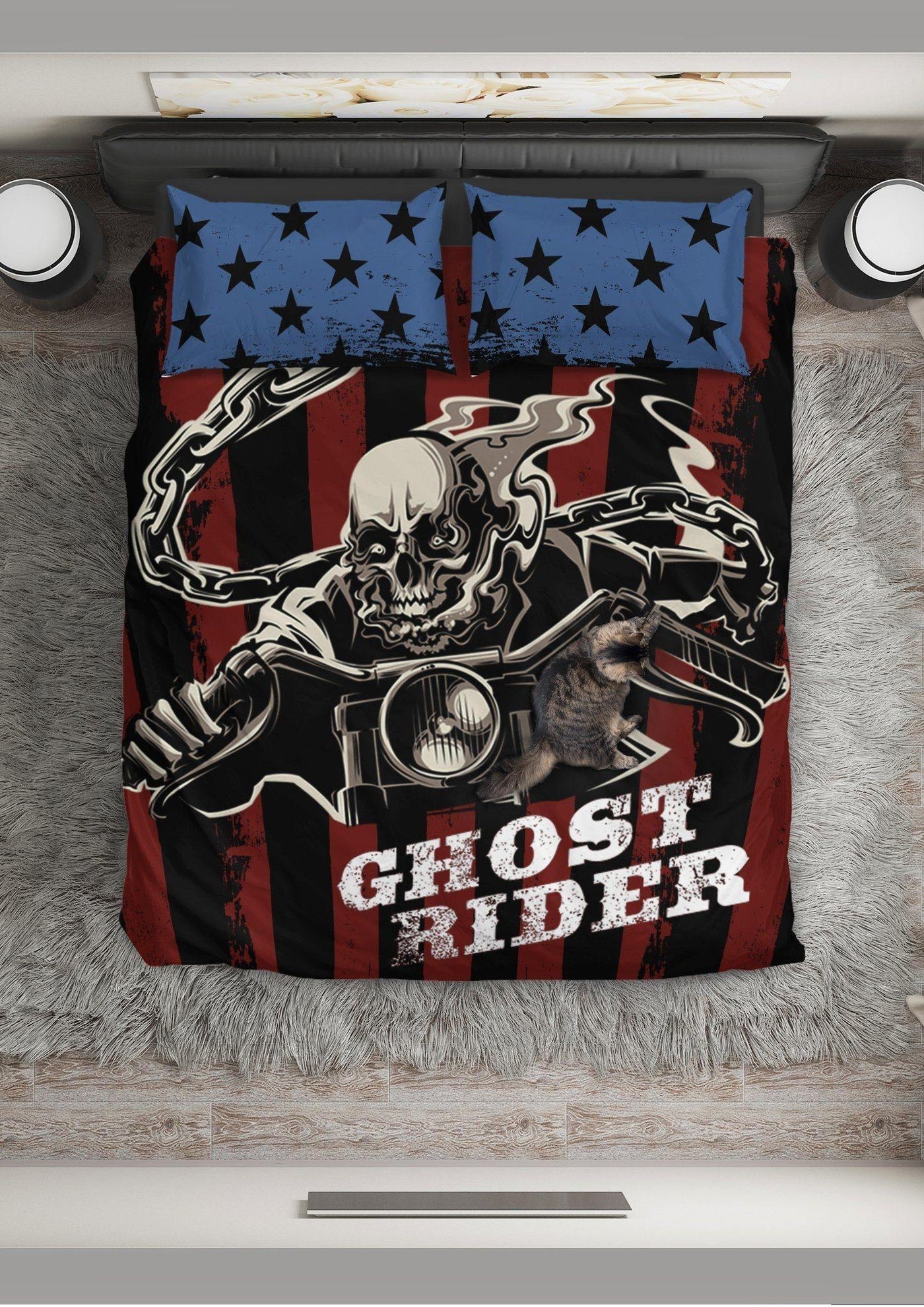Ghost Rider Bedding Set - American Legend Rider