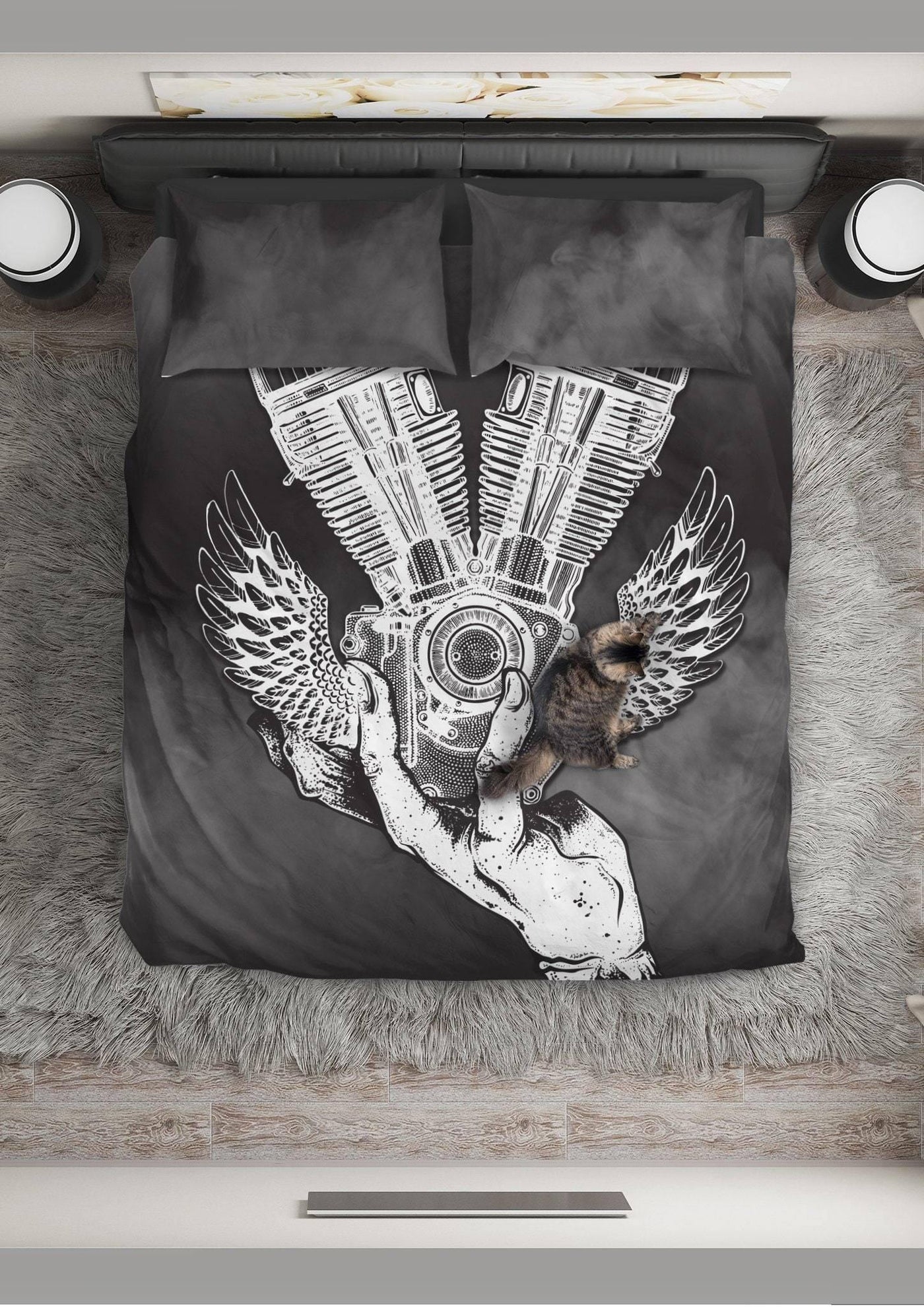 Piston Wings Bedding Set - American Legend Rider