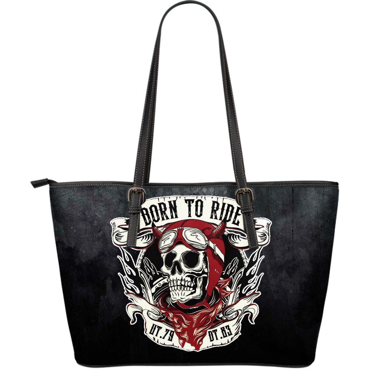 Born to Ride Large Tote Bag - American Legend Rider