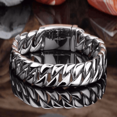 Biker Bracelets Collection Metal Leather Combo American