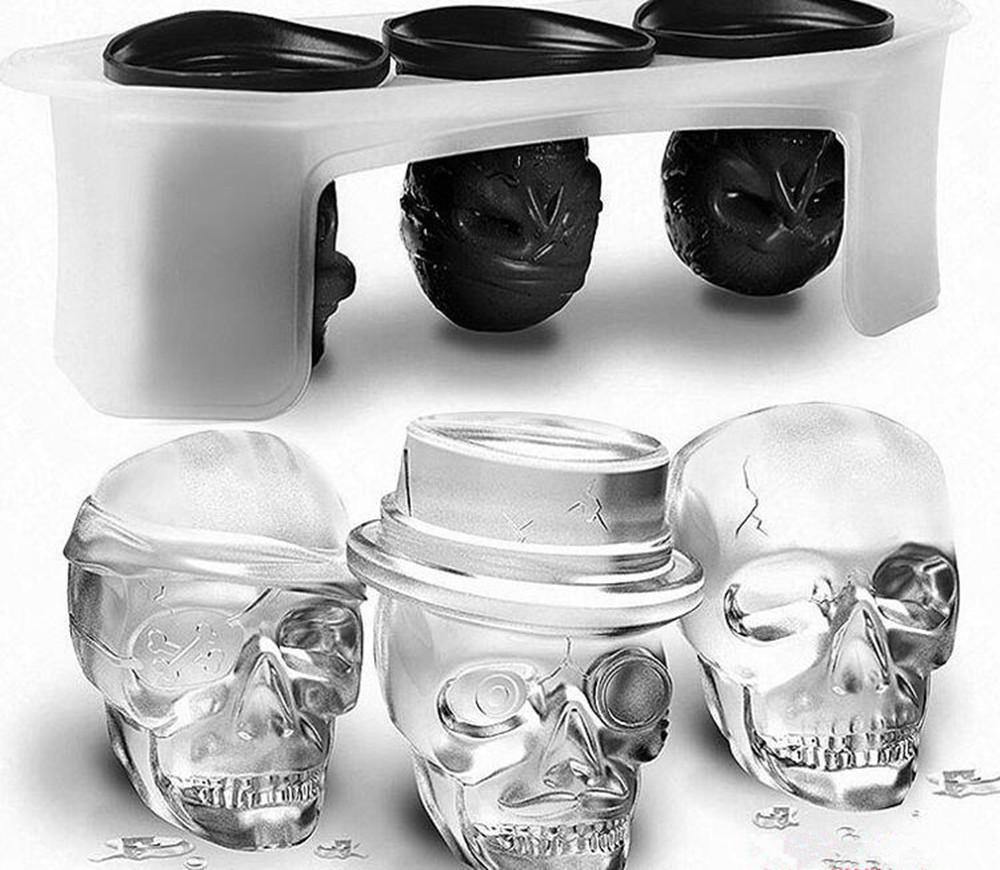 Skull Ice Cube Mold (Set) - American Legend Rider