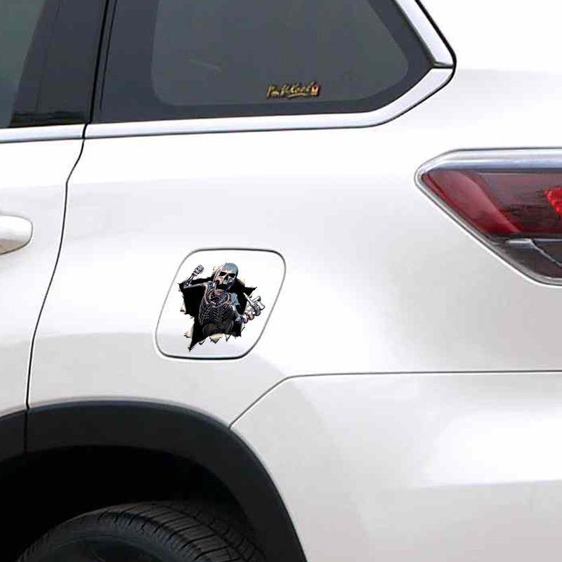 Thriller Skull Sticker - American Legend Rider