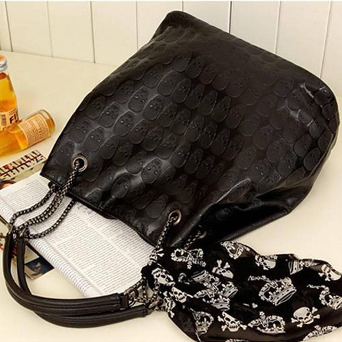 Vintage Skull Bag + Free Make-Up Bag - American Legend Rider
