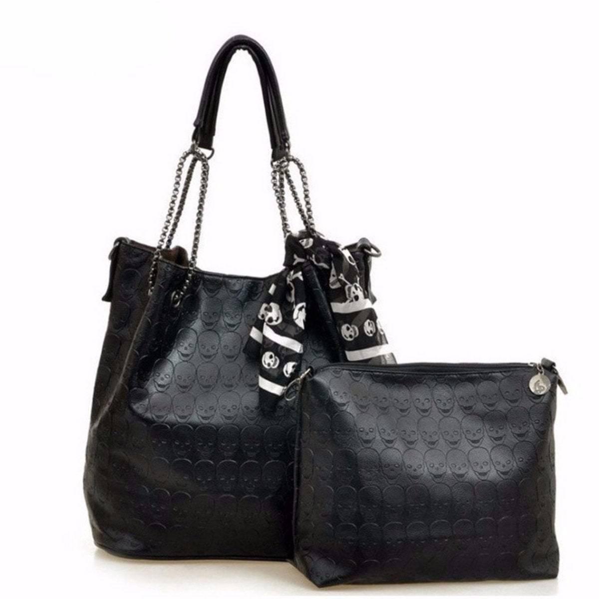 Vintage Skull Bag + Free Make-Up Bag - American Legend Rider