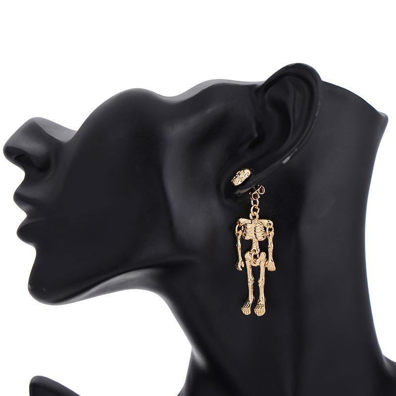 Skeleton Stud Earrings - American Legend Rider