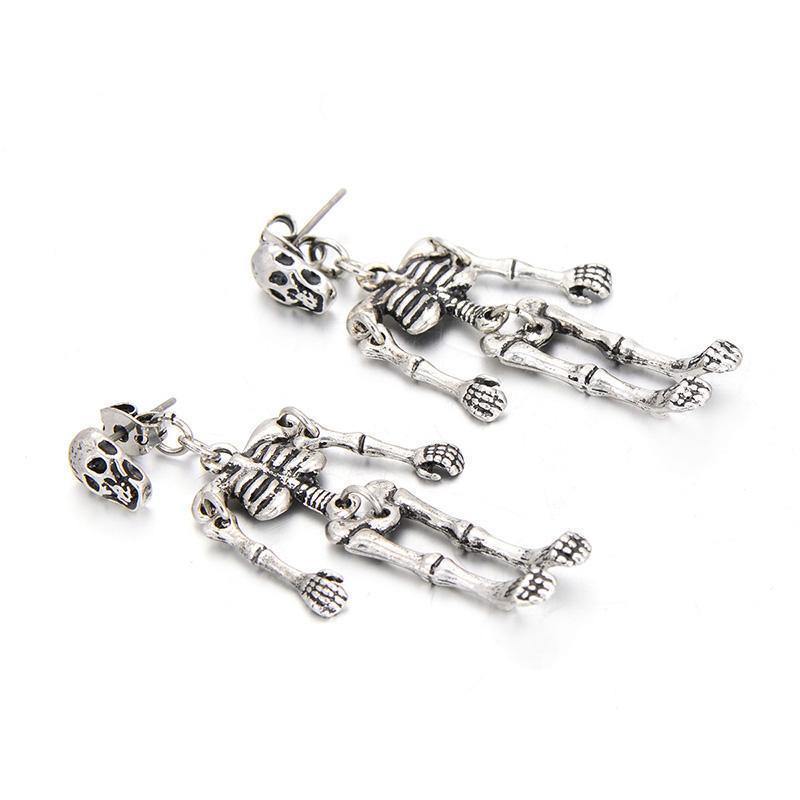 Skeleton Stud Earrings - American Legend Rider