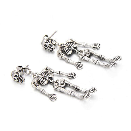 Skeleton Stud Earrings - American Legend Rider