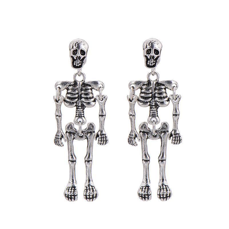 Skeleton Stud Earrings - American Legend Rider