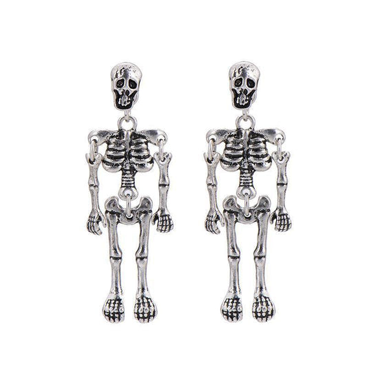 Skeleton Stud Earrings - American Legend Rider
