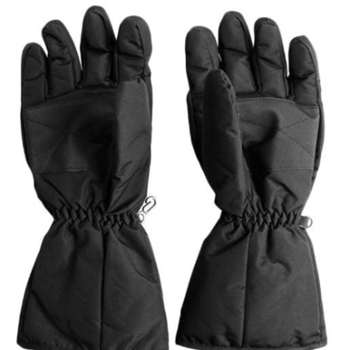 Motorcycle Waterproof Electronically Heated Gloves, Size M-L, Black - American Legend Rider