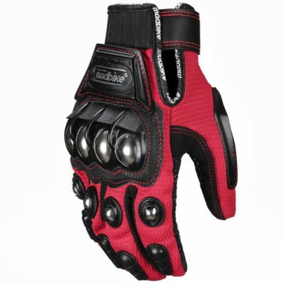 A pair of Madbike Motorcycle Gloves.