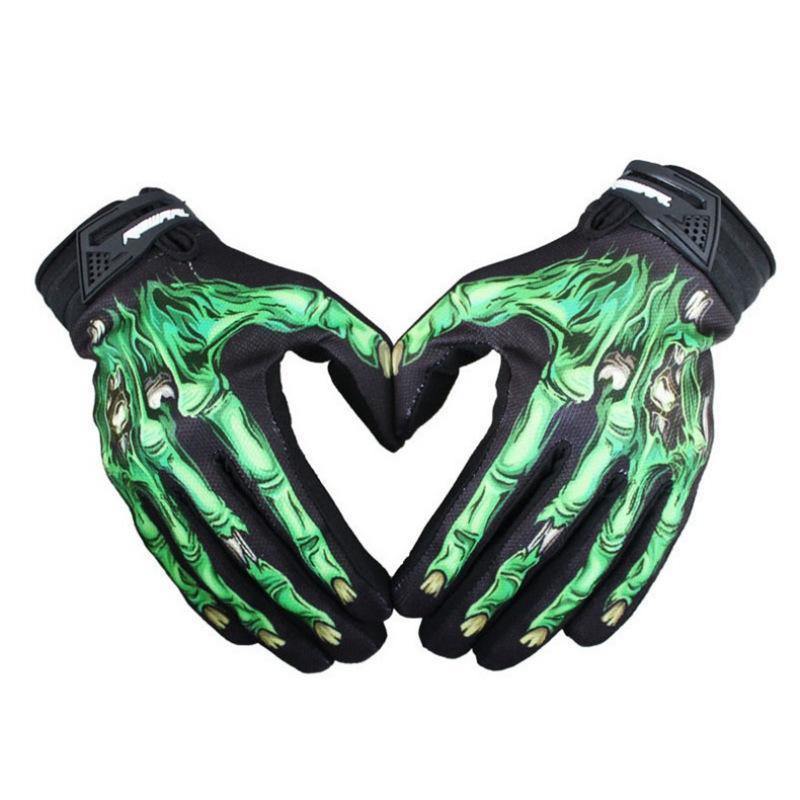Goth Zombie Hands Anti-Slip Racing Gloves - American Legend Rider