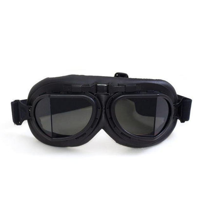 Retro Biker UV400 Goggles w/ Adjustable Elastic Straps - American Legend Rider