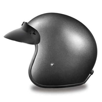 Daytona D.O.T Cruiser Gun Metal Grey Metallic Helmet - American Legend Rider