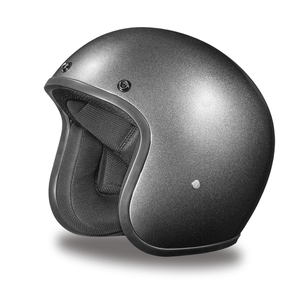 Daytona D.O.T Cruiser Gun Metal Grey Metallic Helmet - American Legend Rider
