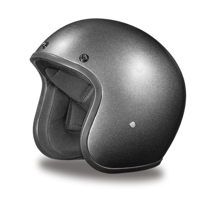 Daytona D.O.T Cruiser Gun Metal Grey Metallic Helmet - American Legend Rider