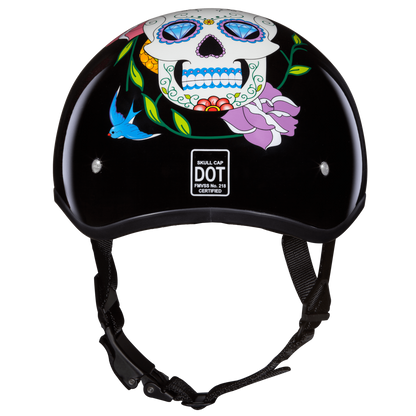 Daytona D.O.T Diamond Skull Cap Helmet - American Legend Rider