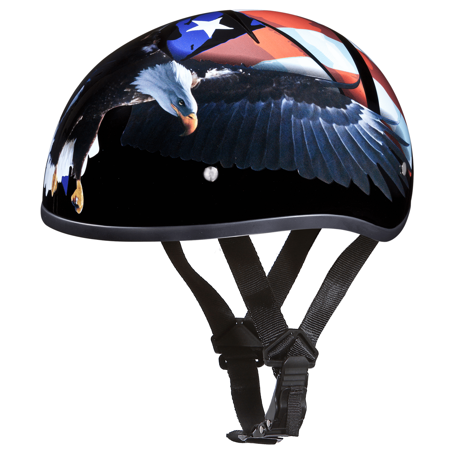 Daytona D.O.T Freedom Cap Helmet - American Legend Rider