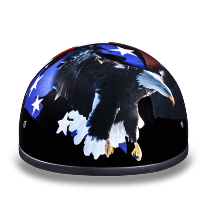 Daytona D.O.T Freedom Cap Helmet - American Legend Rider